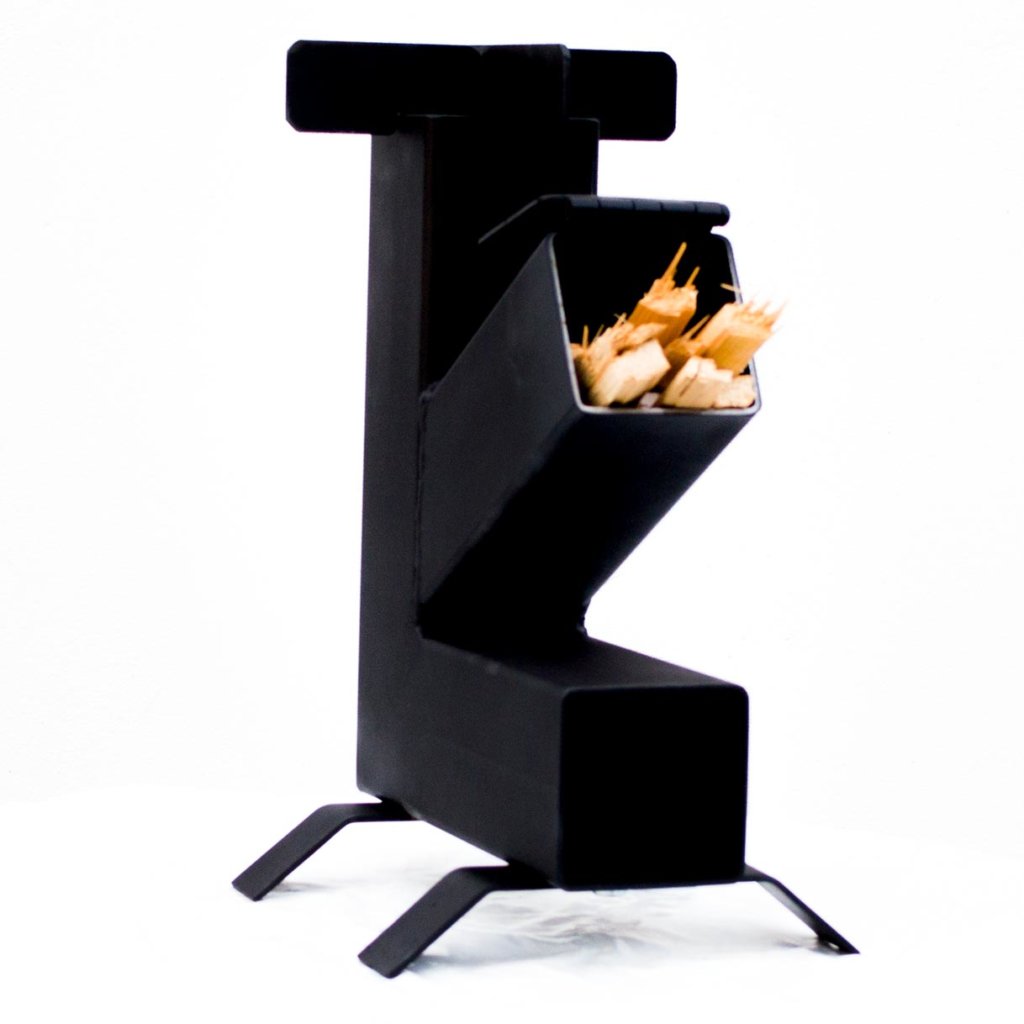 Raketenofen, Outdoor Ofen